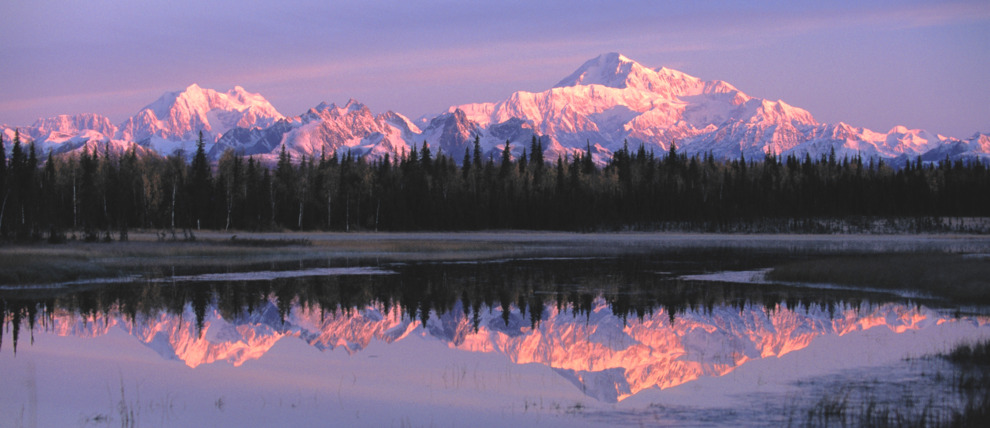 Talkeetna Main Street and Denali views